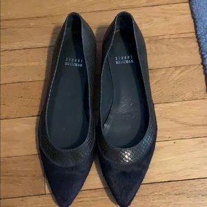 Stuart Weitzman blue flats